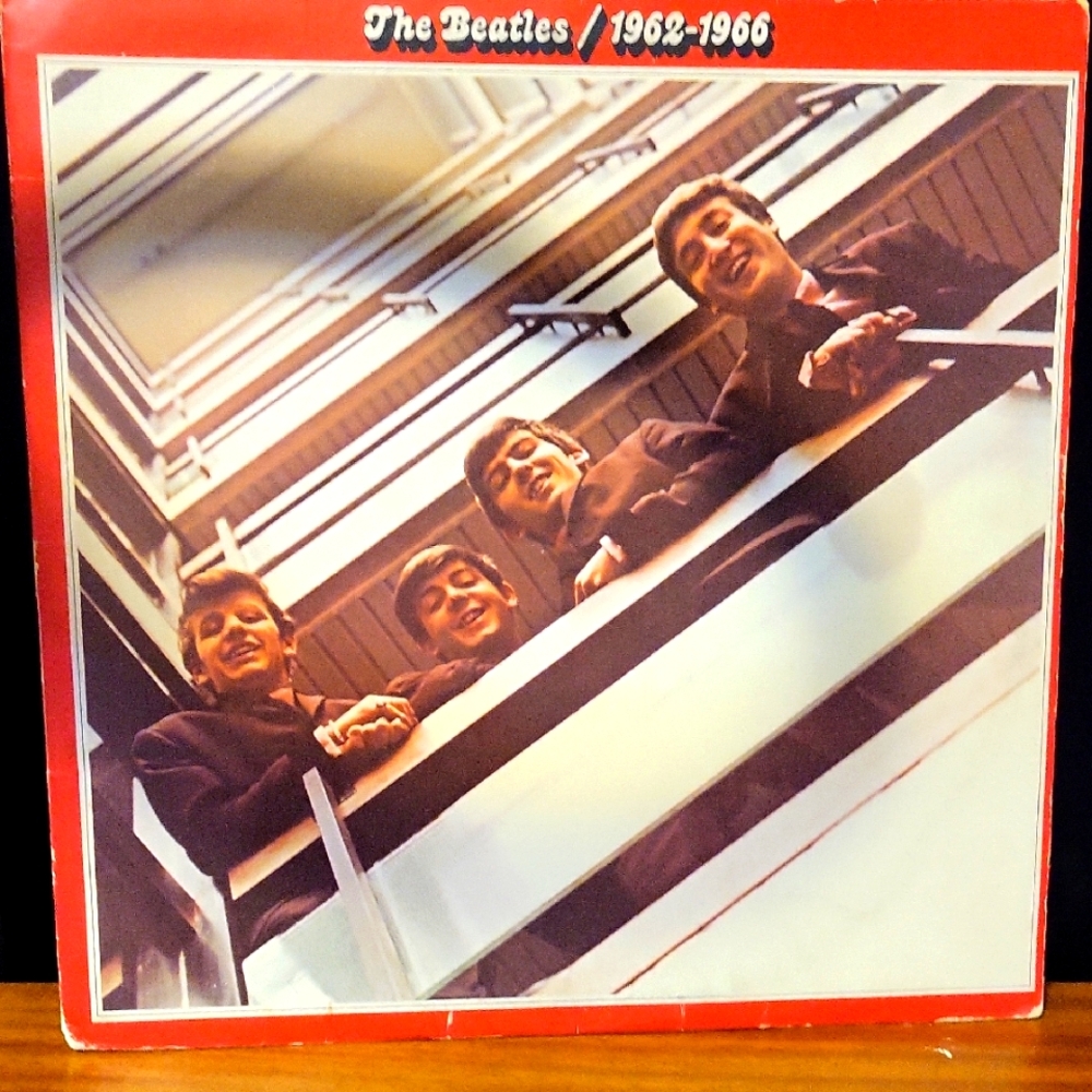 The Beatles Red Album Cover